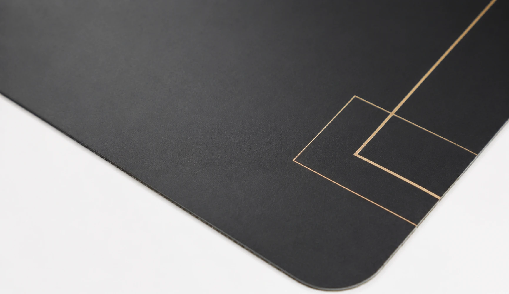 Matte lamination finish — understated elegant surface for premium packaging