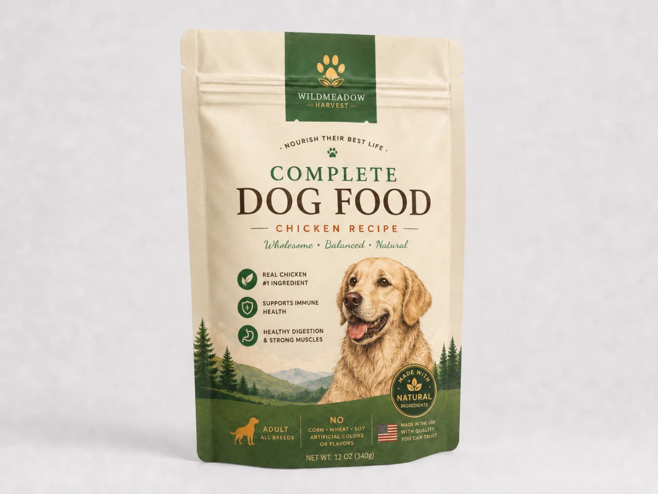 Soft touch coating finish on flexible packaging — velvety texture for premium packaging feel