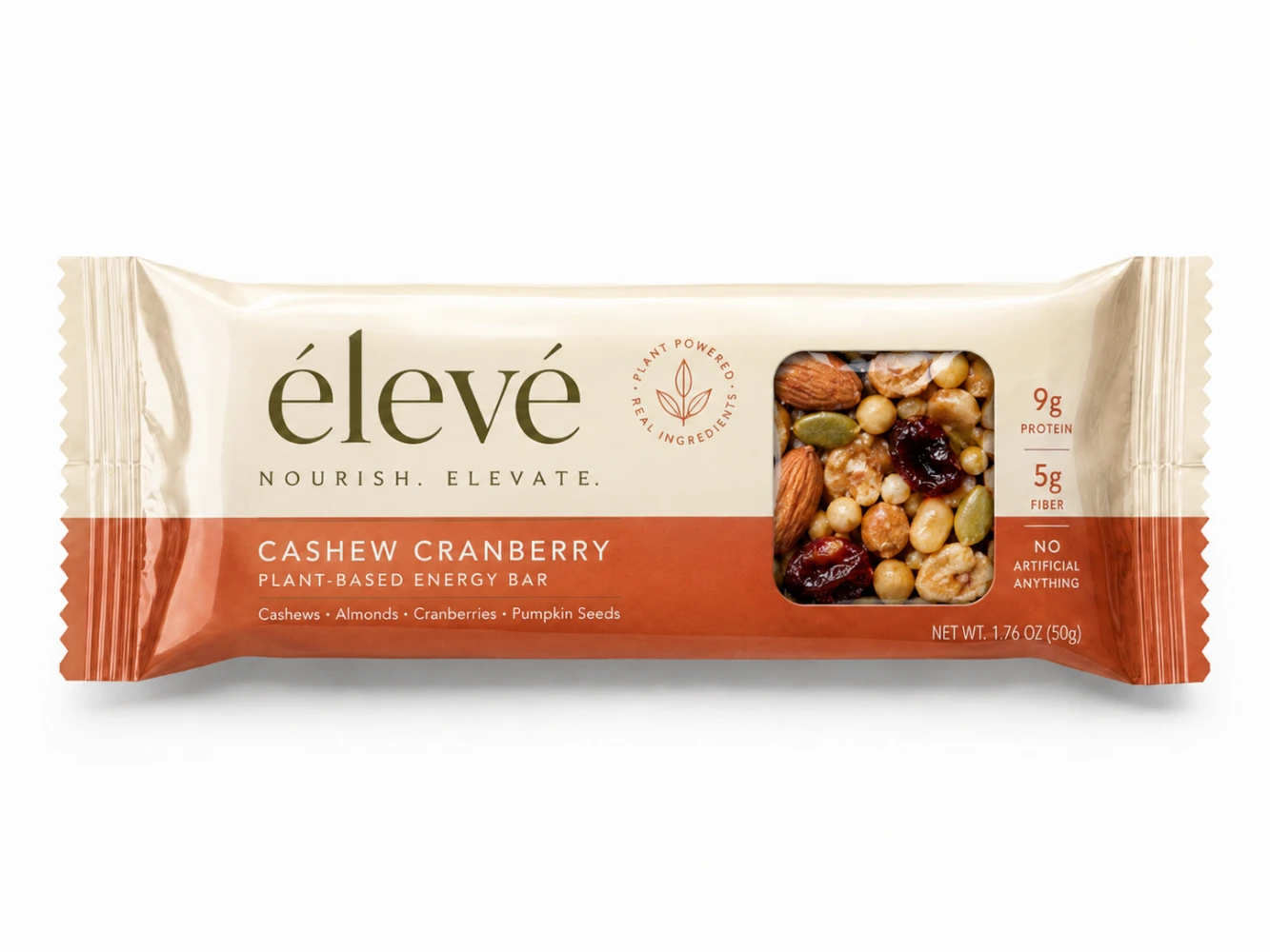 Clear window on pillow bag — showcasing product inside for retail shelf appeal