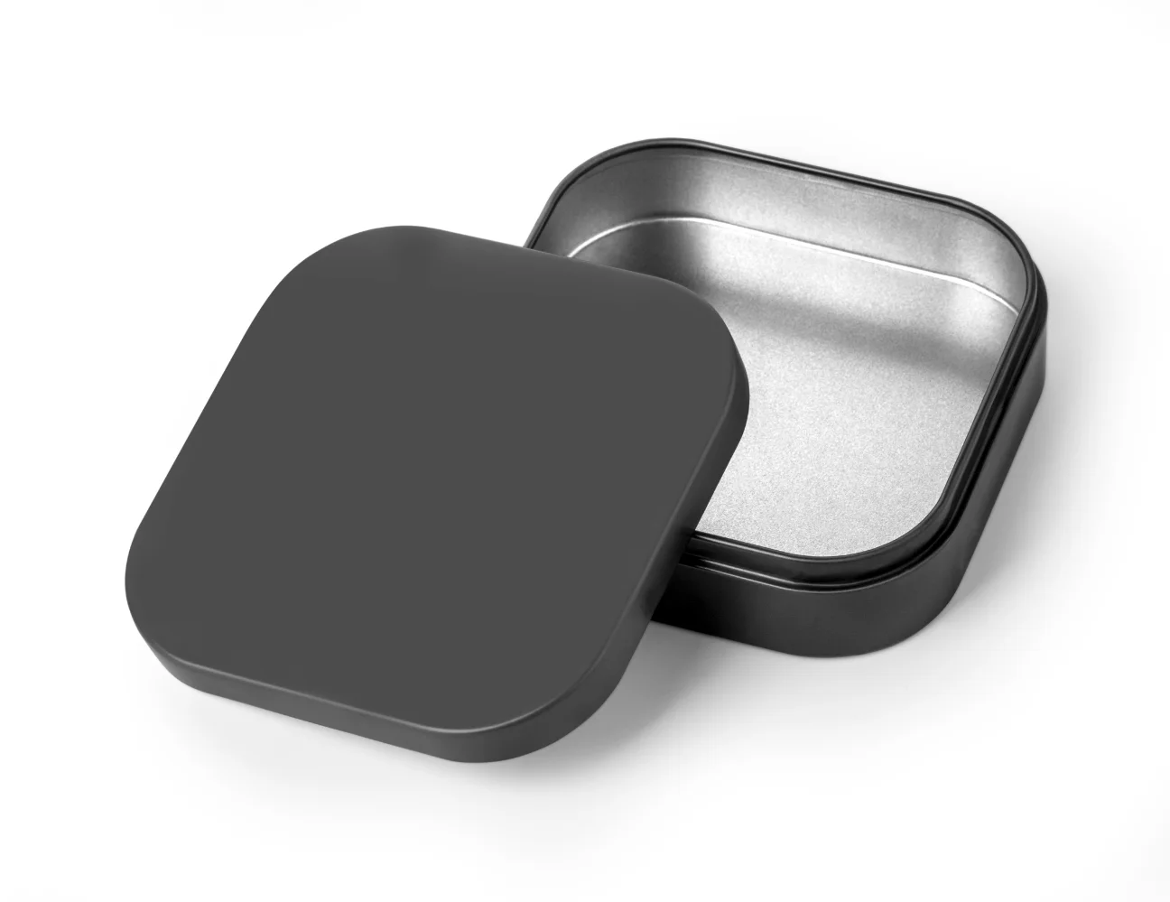 Tin boxes used for packaging and protecting products.