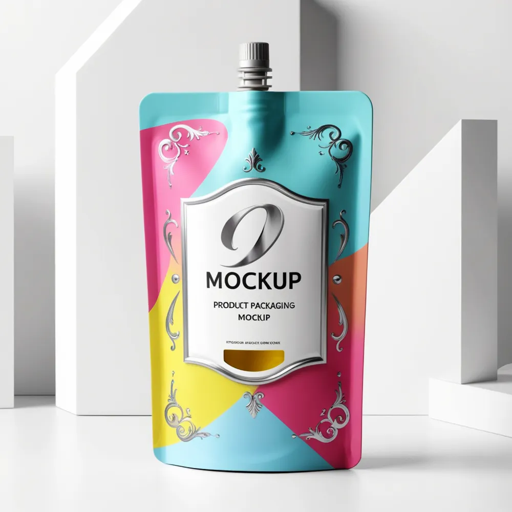 Spout pouches for concentrated beverages