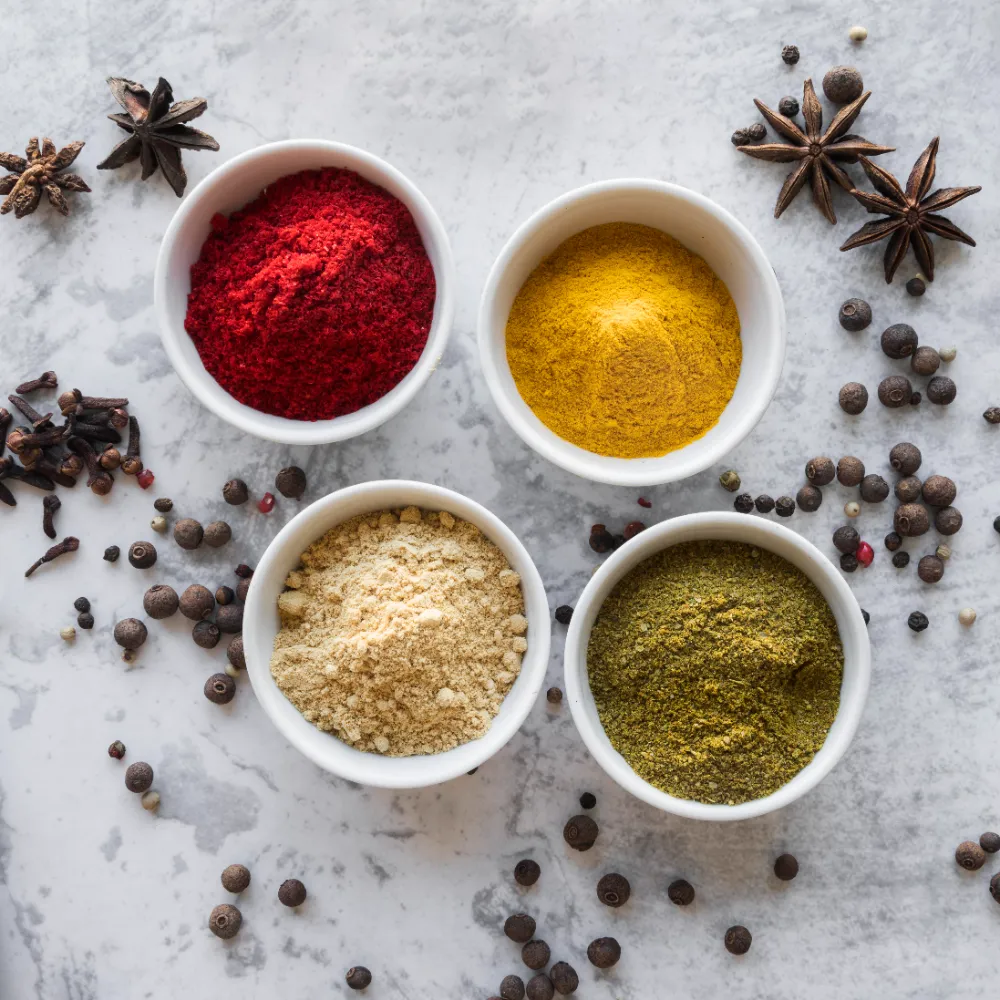 Packaging solutions for seasoning powders