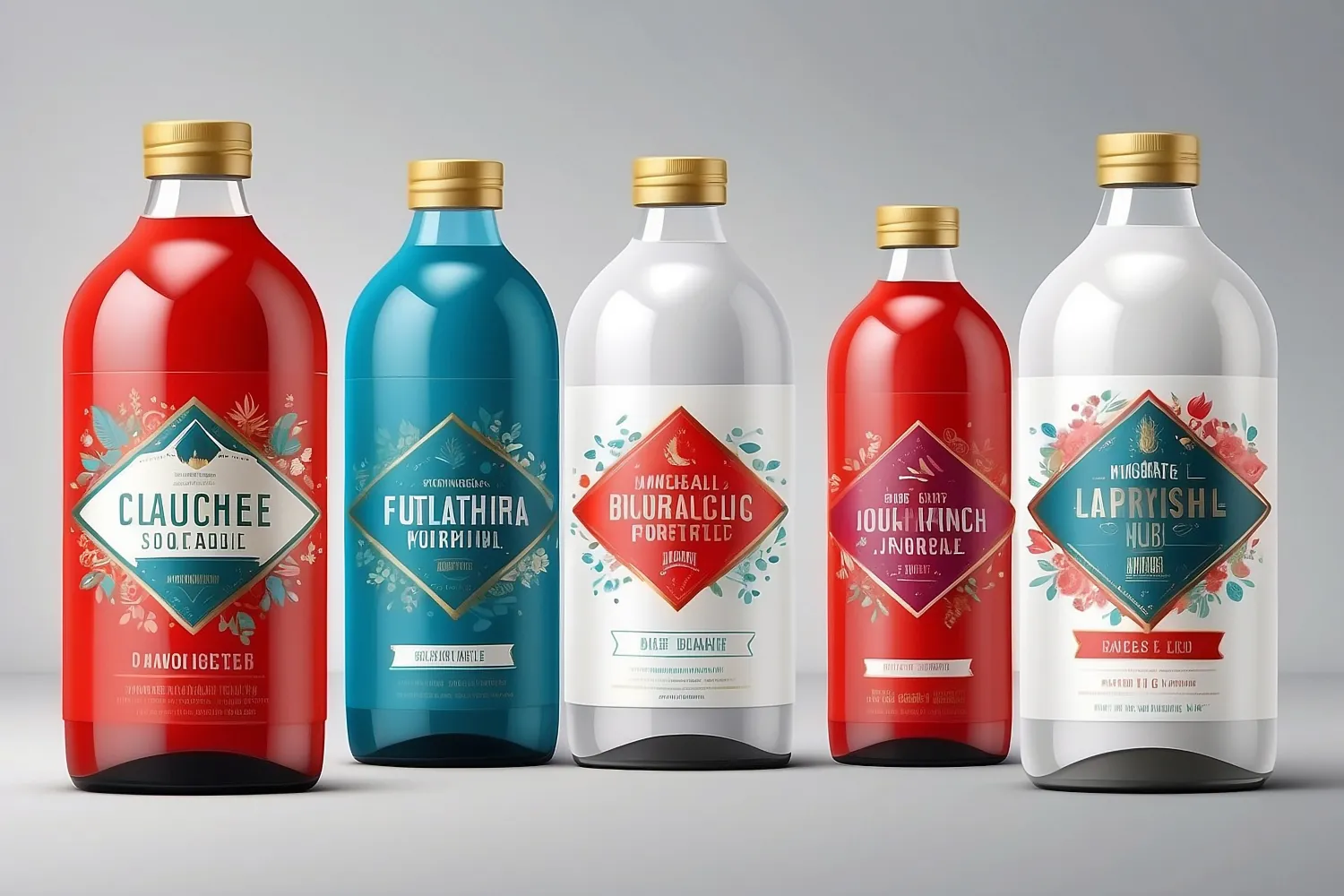 Shrink labels for cans and bottles