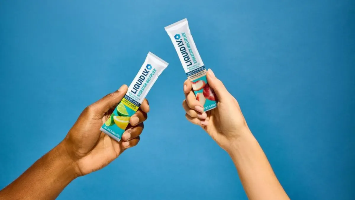 liquid iv stick pack lifestyle portable hydration